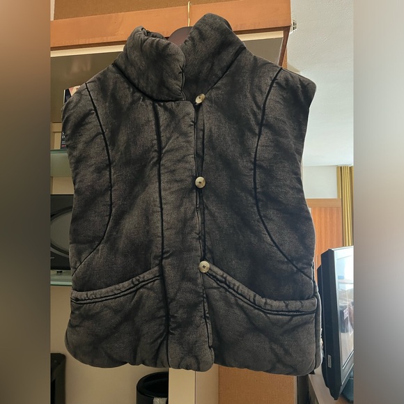 Free People Roll With Us Puffer Vest NWOT - Picture 4 of 8